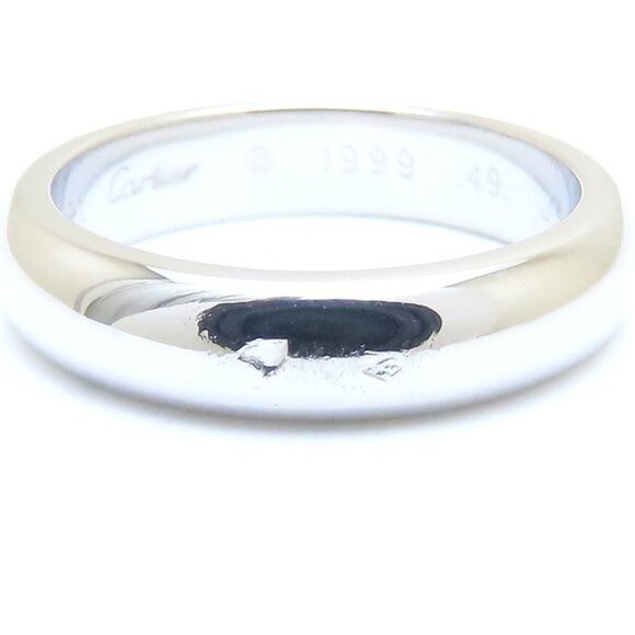 CARTIER Platinum 1895 Ring #49 - Picture 8 of 10